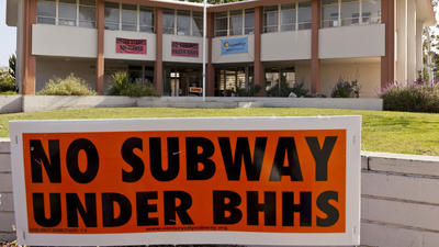 No subway under BHHS